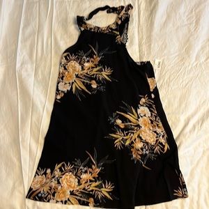 Womens mid length evening dress